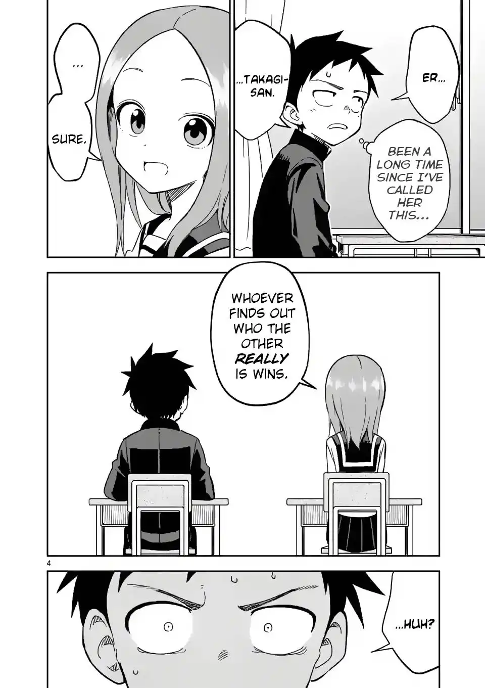 Karakai Jouzu no (Moto) Takagi-san Chapter 190 4